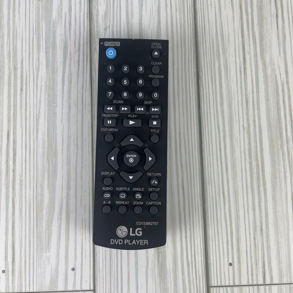 GENUINE LG COV33662707 DVD PLAYER REMOTE - DVX440 / DVX450 / DVX452 Tested‎ OEM